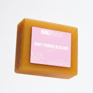Honey Turmeric& kojic acid soap bar