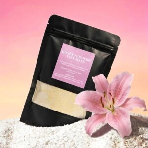 Honey and turmeric face mask