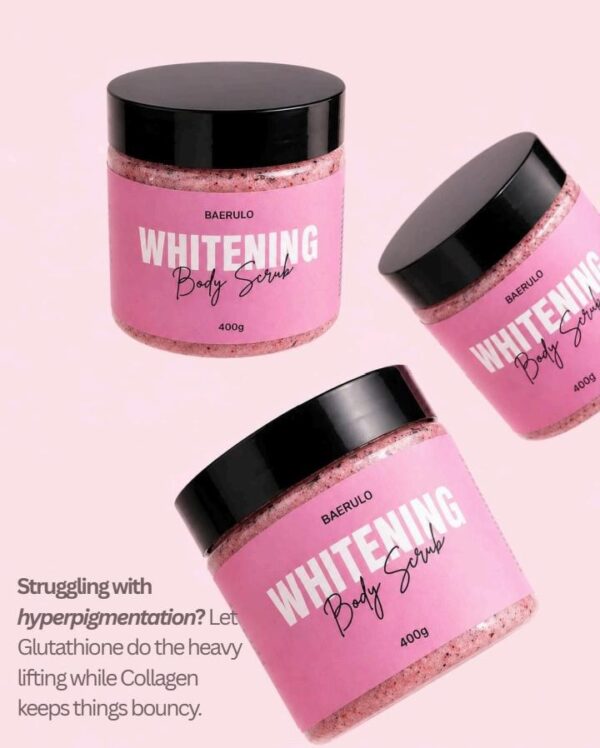 Baerulo Glow scrub + whitening scrub