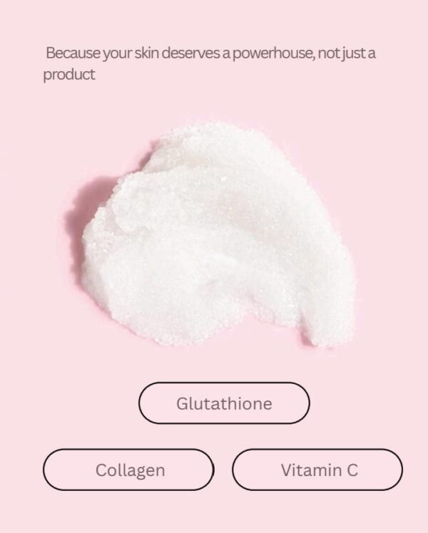 Baerulo Glow scrub + whitening scrub