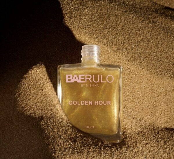 Baerulo body shimmer oil • Golden hour